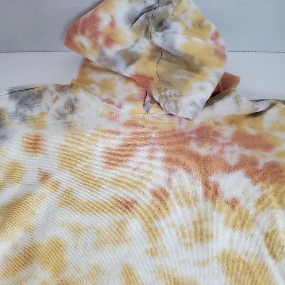 Cute little girl cropped hoodie
